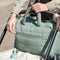 Done by Deer Luiertas Quilted Changing Bag Groen