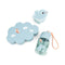 Done by Deer Lunchbox, Snackbox & Drinkfles Blauw