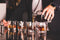 Donella Whiskey Set handgeblazen - 1 Whiskey Decanteer Karaf met 4 Whiskeyglazen - Loodvrij Kristal glas - VDN