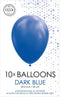 Donker blauwe ballonnen | 10 stuks (multi)