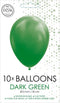 Donker groene ballonnen | 10 stuks (multi)