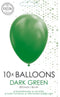 Donker groene ballonnen | 10 stuks (multi)