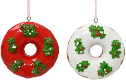 Donut polyresin l7b6h2.2 cm a4 kerst