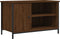 vidaXL - Tv-meubel - 80x40x50 - cm - bewerkt - hout - bruin - eikenkleur