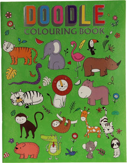 Doodle Kleurboek - Wilde Dieren