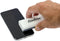 Doodroo Display Schoonmaakkit + Standaard in 1 - Sprayen en Wrijven in 1 - voor o.a. smartphone, tablet/iPad, e-reader en monitor