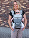 Dooky Draagzak Baby - Baby Carrier Terra Nova Beige - Kinderdrager - Draagzak Peuter en Baby 3,5-15 kg - Ergonomische M-positie - Rugdrager - Verstelbaar en Ademend - Draagzakken - Babydraagzak