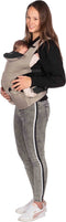 Dooky Draagzak Baby - Baby Carrier Urban Comfort Beige Desert - Kinderdrager - Draagzak Peuter en Baby 3,5-15 kg - Ergonomische M-positie - Rugdrager - Verstelbaar en Ademend - Draagzakken - Babydraagzak