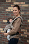 Dooky Draagzak Baby - Baby Carrier Urban Comfort Beige Desert - Kinderdrager - Draagzak Peuter en Baby 3,5-15 kg - Ergonomische M-positie - Rugdrager - Verstelbaar en Ademend - Draagzakken - Babydraagzak