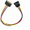 Gembird SATA CC-SATAMF-01 - Kabel - Male/male - 30 cm - Geel Zwart