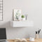 vidaXL Wandschap - Ladekast - 40x23,5x10 cm - MDF - Wit