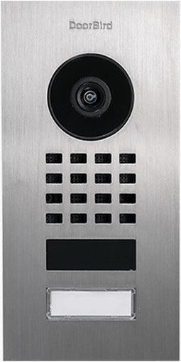 DoorBird 423866799 Complete set voor Video-deurintercom via WiFi WiFi Eengezinswoning Zilver (geborsteld)