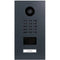 DoorBird D2101V Buitenunit voor Video-deurintercom via WiFi LAN RVS, RAL 7016 (zijdemat)