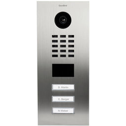 DoorBird D2103V Buitenunit voor Video-deurintercom via WiFi LAN RVS V2A (geborsteld)