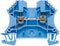 Doorgangsserieklem Weidmüller WDU 2.5 BL 1020080000-100 100 stuk(s)