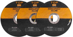 Doorslijpschijf 3 stuks 115x1.2 mm.
