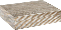 Doos-Juwelenkistje DKD Home Decor 20,5 x 13 x 5,5 cm Crème Bot Hars