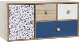 Doos-Juwelenkistje DKD Home Decor 30 x 12,5 x 15 cm Multicolour Hout MDF