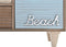 Doos-Juwelenkistje DKD Home Decor Hout Strand (34 x 13 x 16 cm)