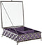Doos-Juwelenkistje DKD Home Decor Kristal Metaal (22 x 22 x 7 cm)