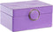 Doos-Juwelenkistje DKD Home Decor Lila PU Hout MDF (23 x 17 x 10 cm)