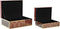 Doos-Juwelenkistje DKD Home Decor Metaal (2 Stuks) (25 x 18 x 10 cm)