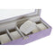 Doos-Juwelenkistje DKD Home Decor Polyurethaan Lila (33 x 11 x 9 cm)