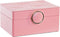 Doos-Juwelenkistje DKD Home Decor Roze PU Hout MDF (23 x 17 x 10 cm)