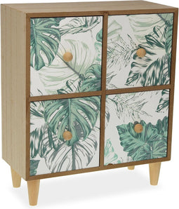 Doos-Juwelenkistje Versa Mint Hout (11 x 25 x 24 cm)