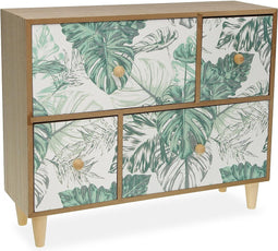 Doos-Juwelenkistje Versa Mint Hout (11 x 27 x 33 cm)