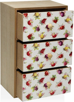 Doos-Juwelenkistje Versa Vruchten (12 x 25 x 16 cm)