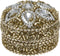 Doosje 4x3cm Goud, Set van 36