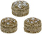 Doosje 4x3cm Goud, Set van 36