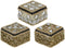 Doosje 4x3cm Goud, Set van 36