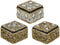 Doosje 4x3cm Goud, Set van 36
