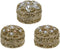 Doosje 4x3cm Goud, Set van 36