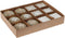 Doosje 7x4cm Goud, Set van 12