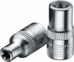"Dopsleutel Torx® DIN3120-C 1/4"", E6x25mm GEDORE"