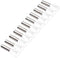Cimco 18 4460 Adereindhulzen 0.5 mm² Deels geïsoleerd Wit 500 stuk(s)