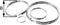 dörner + helmer 4810164 Sleutelring Inhoud 80 stuk(s)