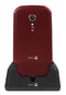 Doro 2404 Senioren Klaptelefoon met grote knoppen (Rood-Wit)