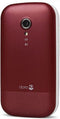 Doro 2404 Senioren Klaptelefoon met grote knoppen (Rood-Wit)