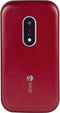 Doro 7030 - 4G Red/White Smart Clamshell (Whatsapp/Facebook)