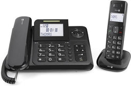 Doro Comfort 4005 - Duo DECT telefoon - Zwart