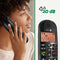 Doro PhoneEasy 105WR - Single DECT telefoon - Antwoordapparaat - Zwart