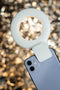 DÖRR SLR-9 LED-smartphonelicht Aantal LED's: 60 Bi-Color