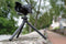 DÖRR Vagabond Ministatief 1/4 inch Werkhoogte: 23 - 106 cm Zwart Kogelkop