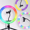 DÖRR Vlogging Kit VL-26 RGB LED-ringlamp Aantal LED's: 130