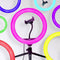 DÖRR Vlogging Kit VL-26 RGB LED-ringlamp Aantal LED's: 130