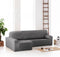 Hoes voor chaise longue met korte armleuning links Eysa ROC Donker grijs 180 x 120 x 360 cm